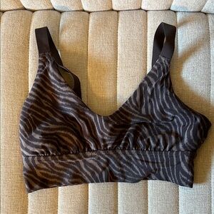 Aerie Offline animal print workout bra size S